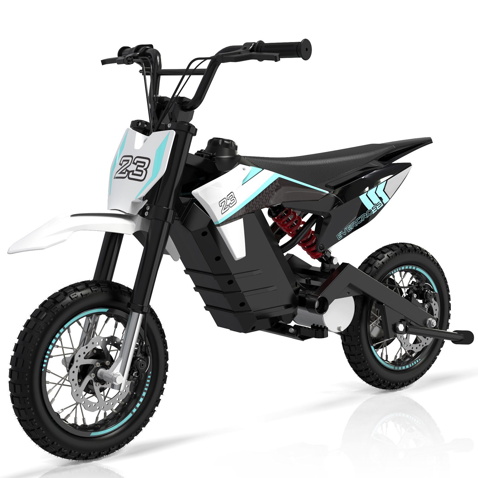EVERCROSS TECH Elektro-Kindermotorrad EV65M Elektro Motorrad mit 36V 7.8AH Akku, Max 25KM/H, Elektromotorrad für Jugendliche ab 15 Jahren