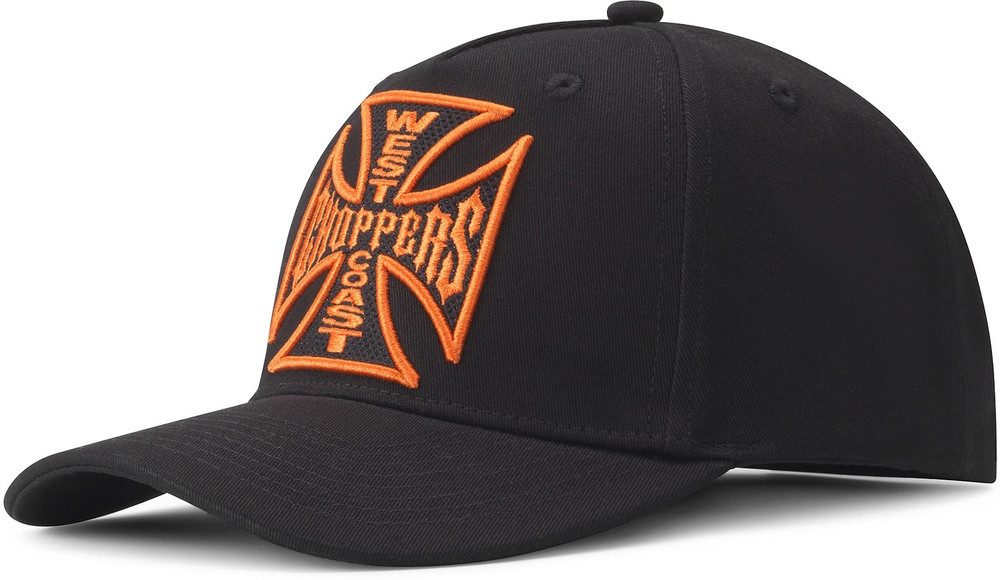 West Coast Choppers Snapback Cap Og Atx Cross Hat - Black