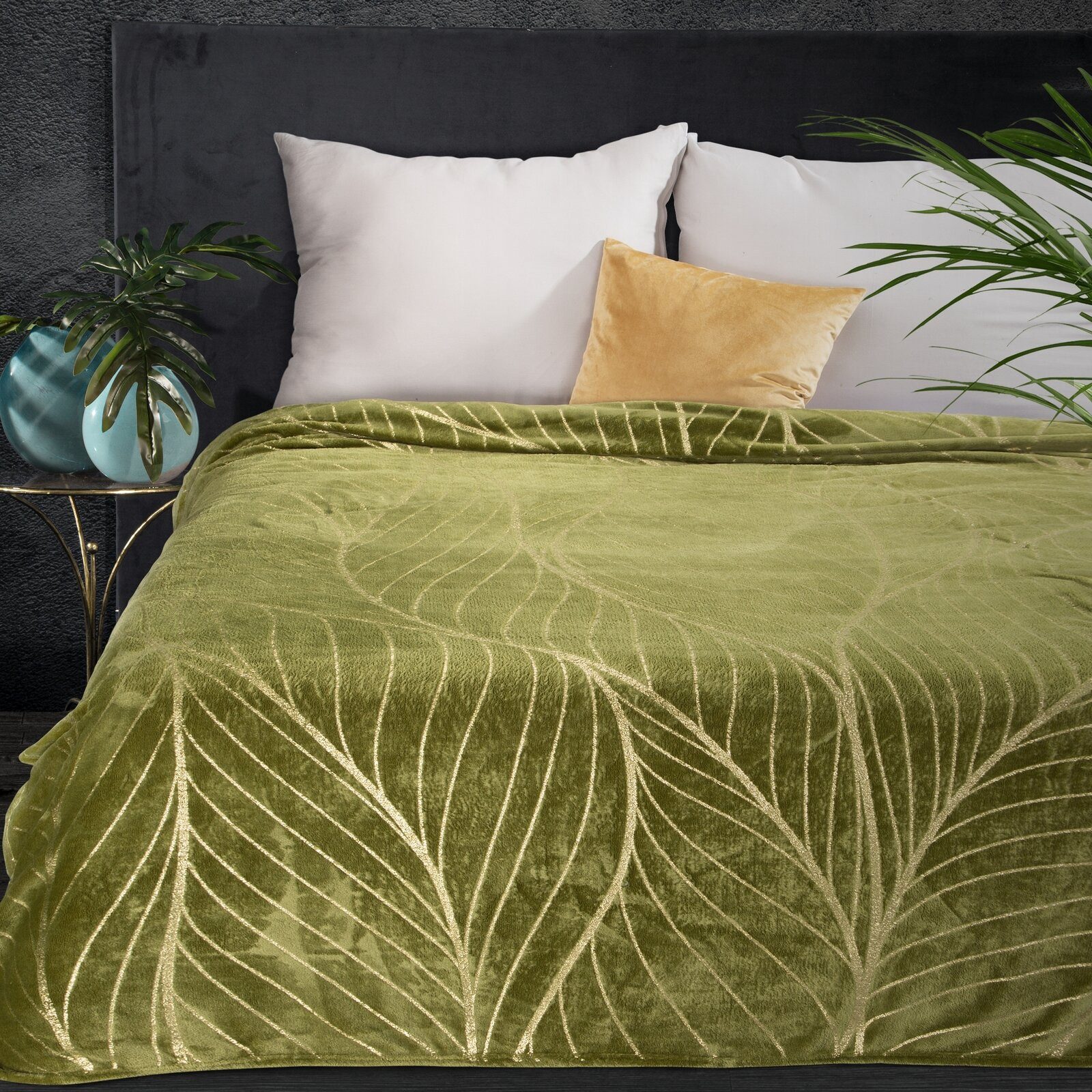 Kniedecke GINKO, Eurofirany, 150x200 Kniedecke TV-Decke günstig online kaufen