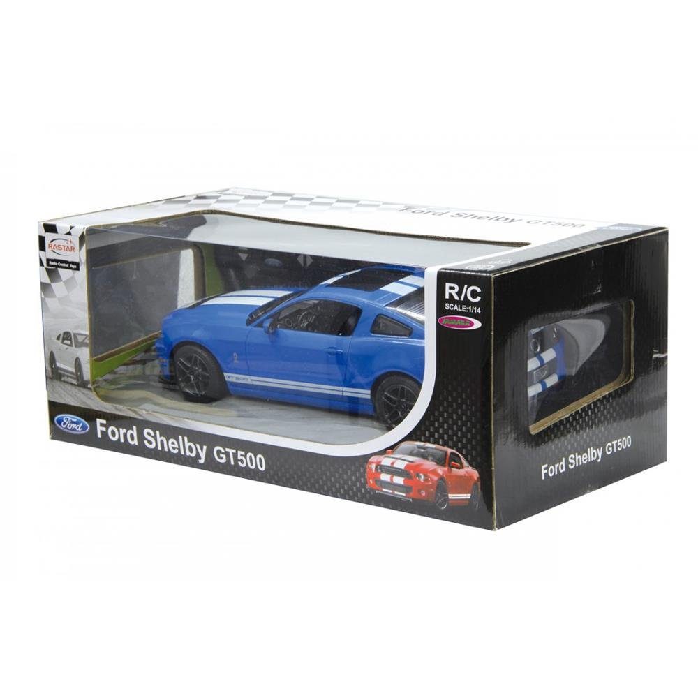Thumbnail - Jamara RC-Auto Ford Shelby GT500 1:14 blau 2,4GHz, Ferngesteuertes Auto mit LED Fahrlicht