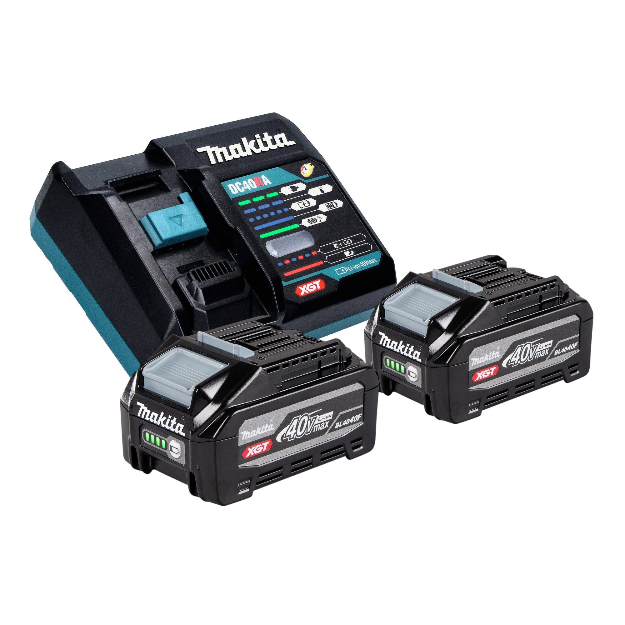 Makita Power Source Kit 2x BL 4040 F Akku 40 V max. 4,0 Ah XGT Akkupacks