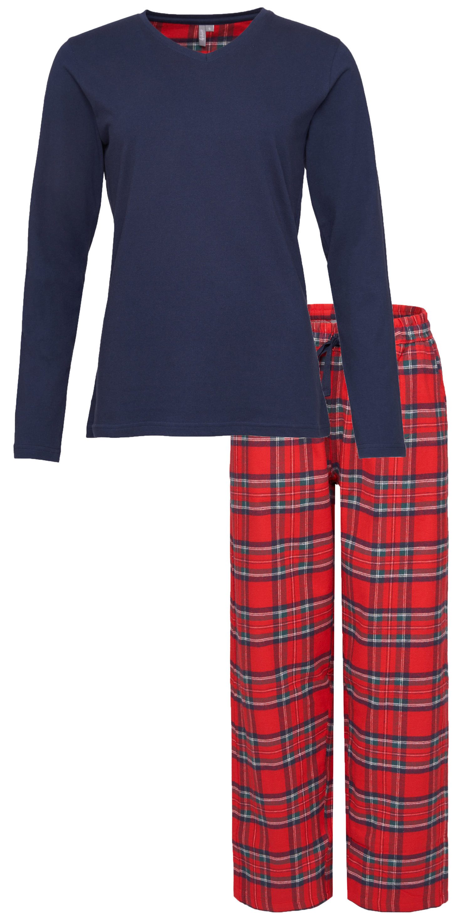 By Louise Schlafanzug Damen Pyjama mit günstig online kaufen