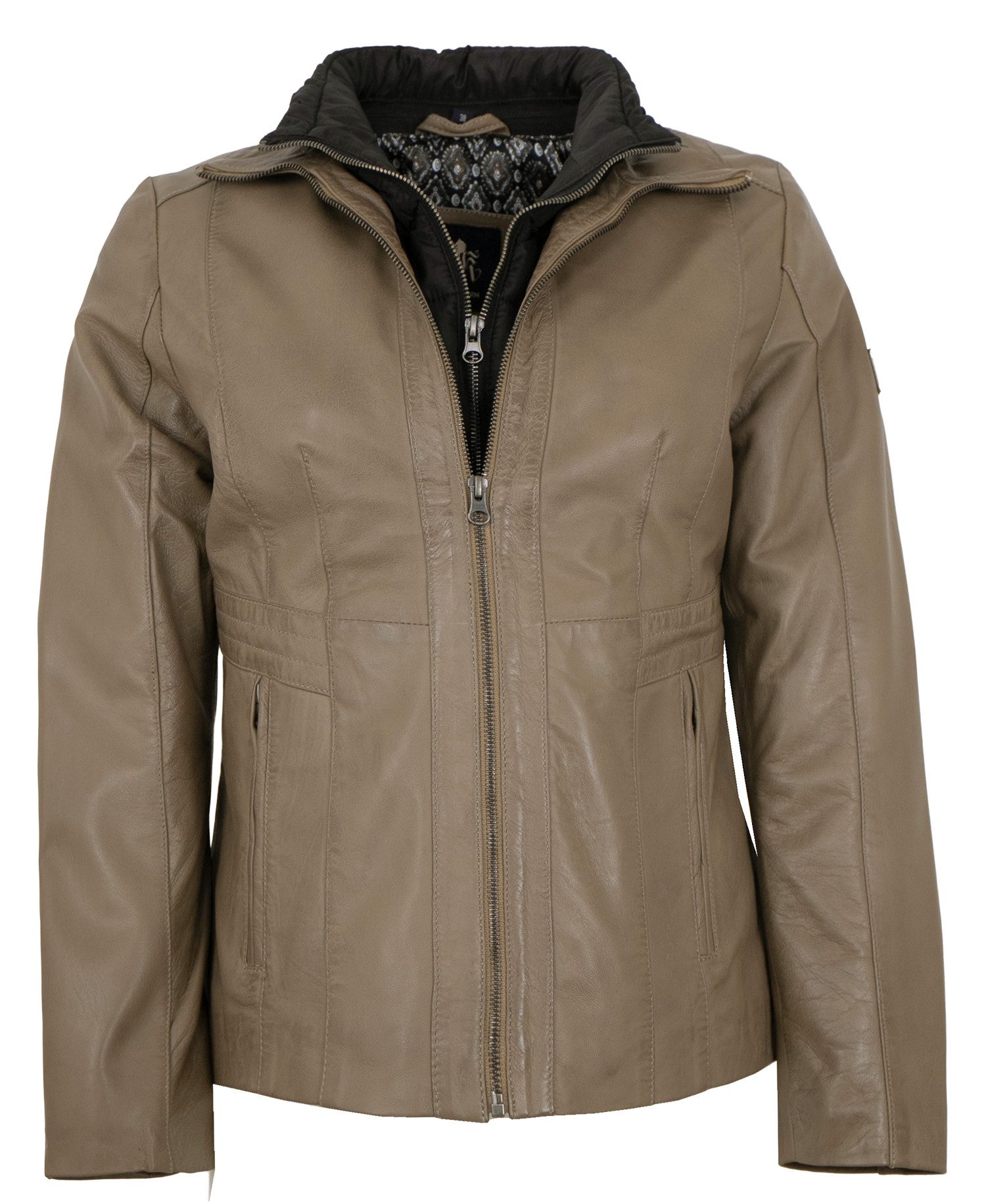 Otto Kern Lederjacke Beate OTTO KERN - Damen Lederjacke Lammnappa coffee günstig online kaufen