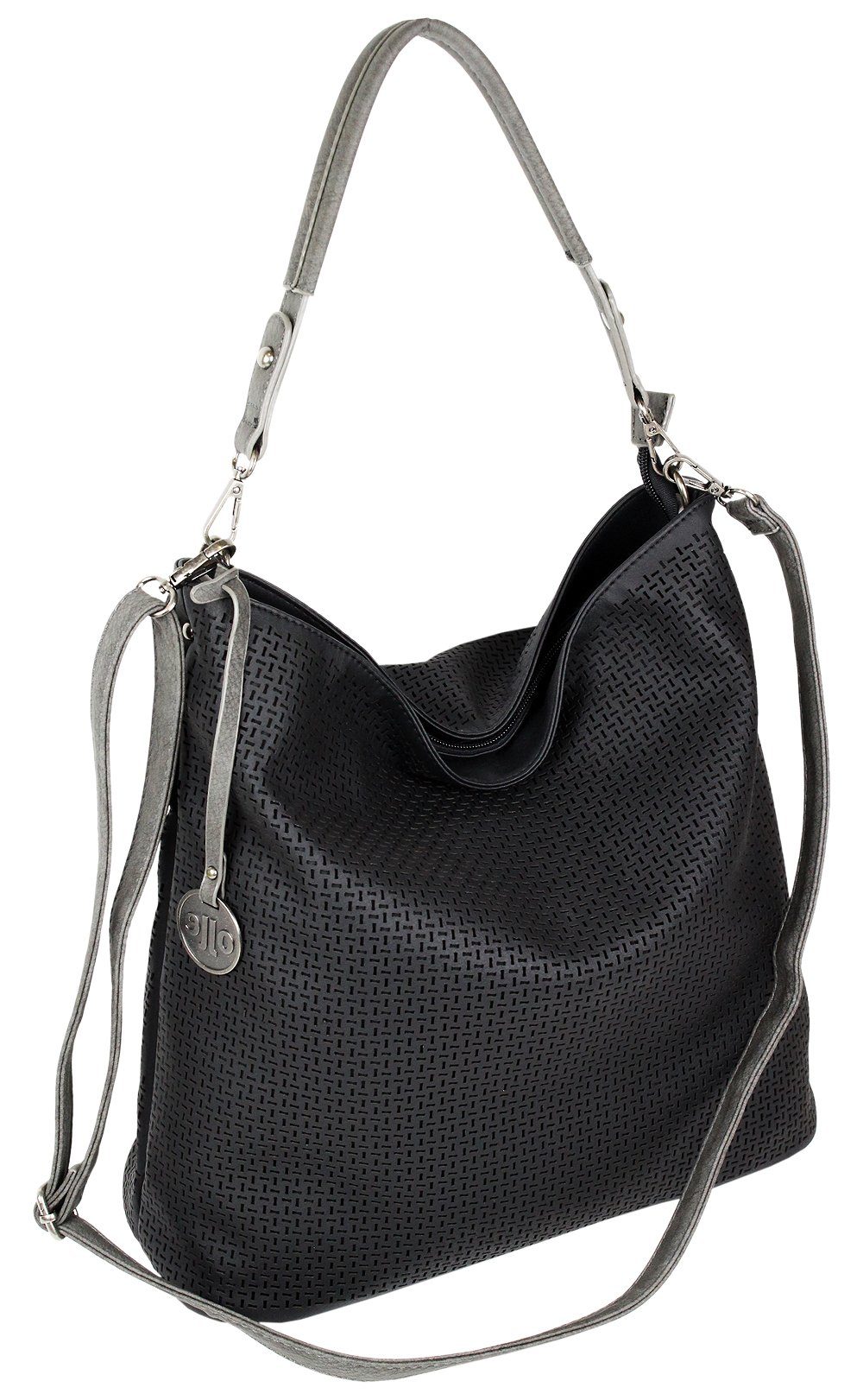 Schultertasche - modische Damen Umhängetasche - 34 x 34 x 16 cm