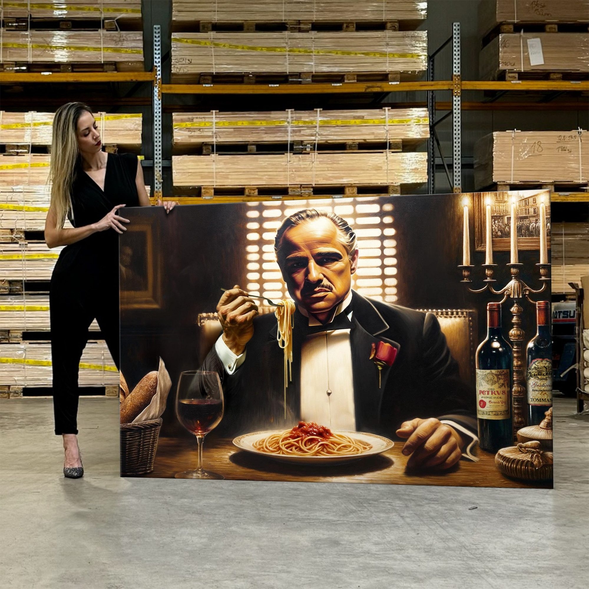 Artmazing Leinwandbild Family Recipe, XXL Leinwand günstig online kaufen