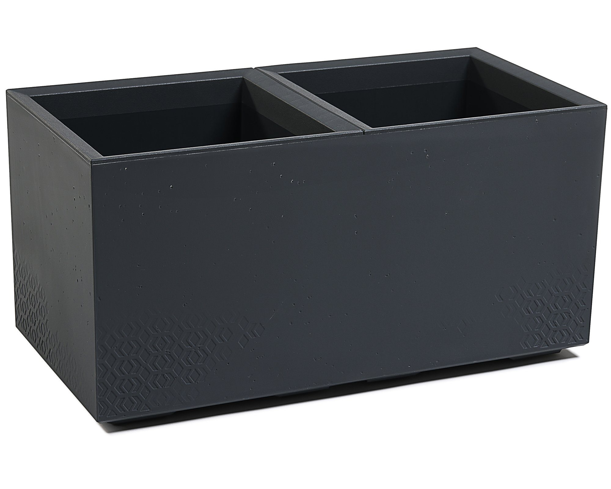 ONDIS24 Pflanzkübel »Caro Beton Optik Blumenkübel mit Rollen aus