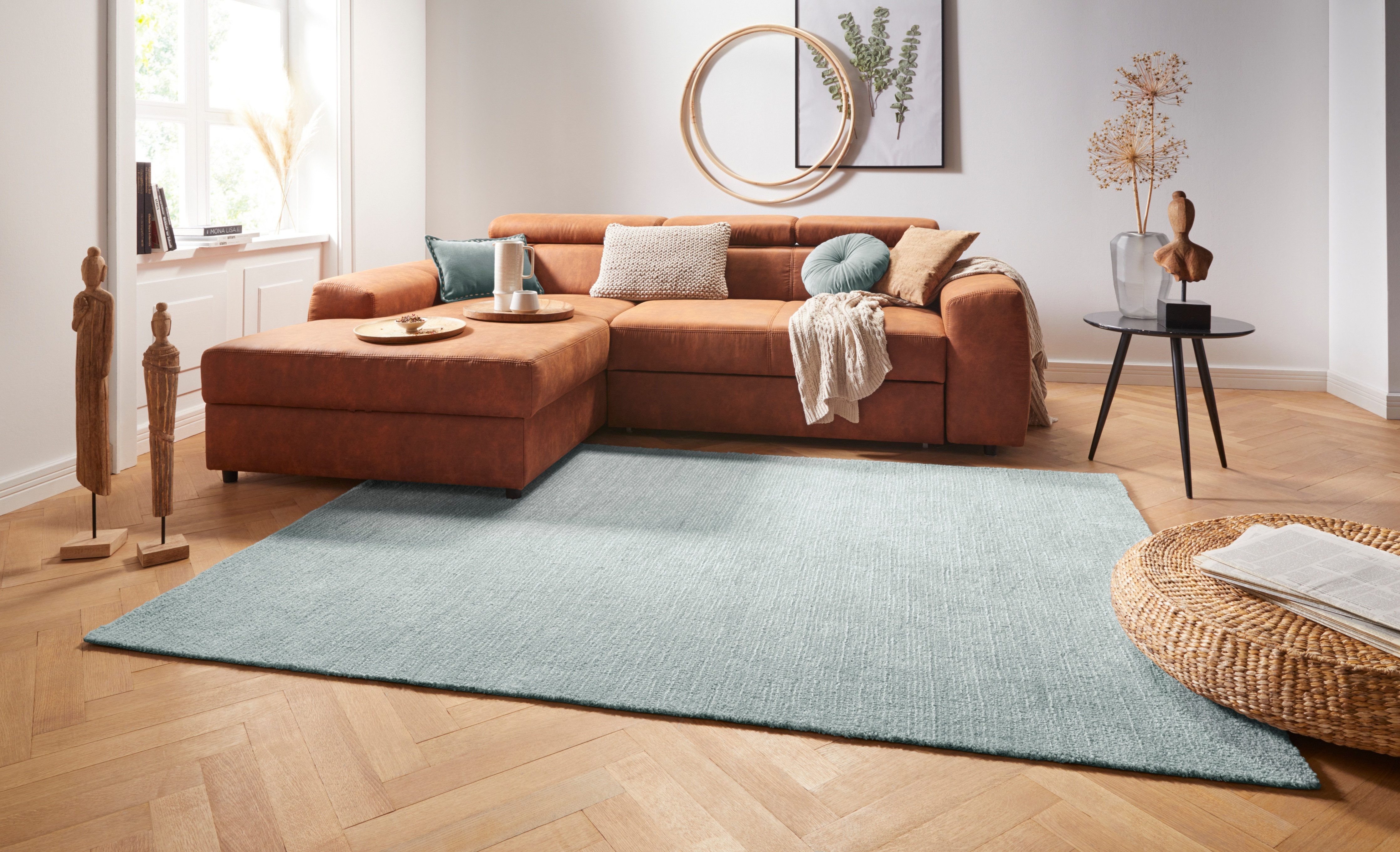HANSE Home Teppich »Supersoft«, rechteckig, 10 mm Höhe, Kurzflor, Läufer Mo günstig online kaufen