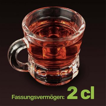 Gravidus Schnapsglas Schnapsglas Stamper Kurze Glas Henkel 2cl 12,24,48 Stk