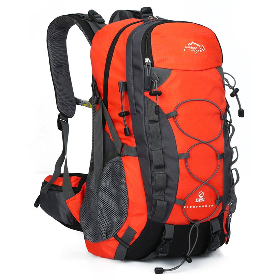 DÖRÖY Wanderrucksack 40L Outdoor-Wanderrucksack, taktische Mehrzwecktasche, Wanderrucksack orange