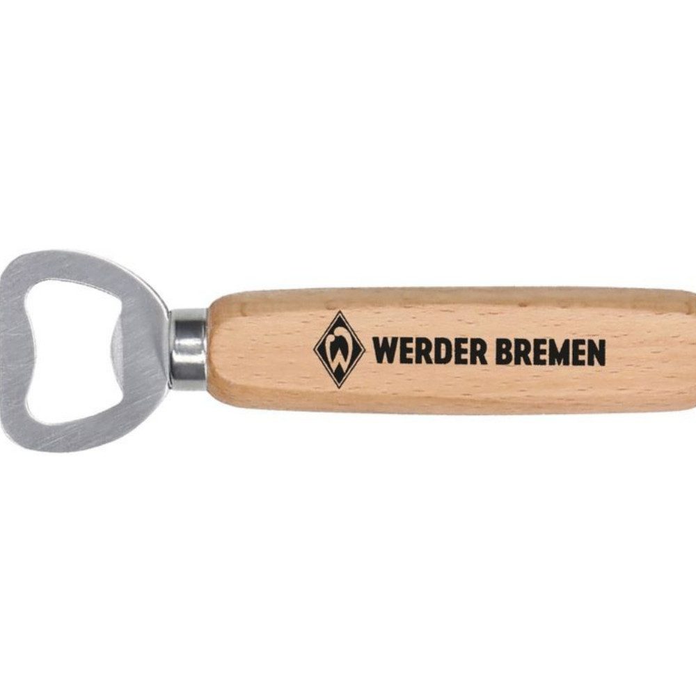 Werder Bremen Flaschenöffner SV Werder Bremen Holzflaschenöffner Raute