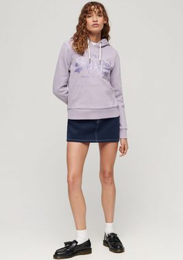 Superdry Kapuzensweatshirt METALLIC VL GRAPHIC HOODIE