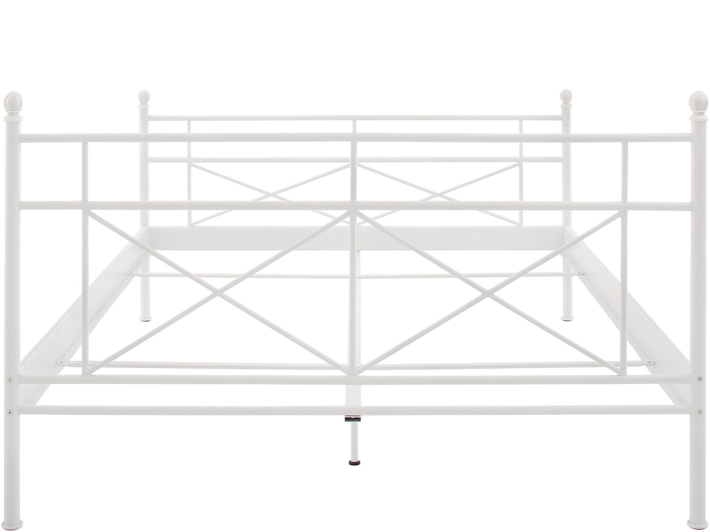 loft24 Metallbett Tanja, Bettgestell aus Metall, Bett Doppelbett