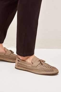 Next Gewebter Slipper mit Quasten Loafer (1-tlg)