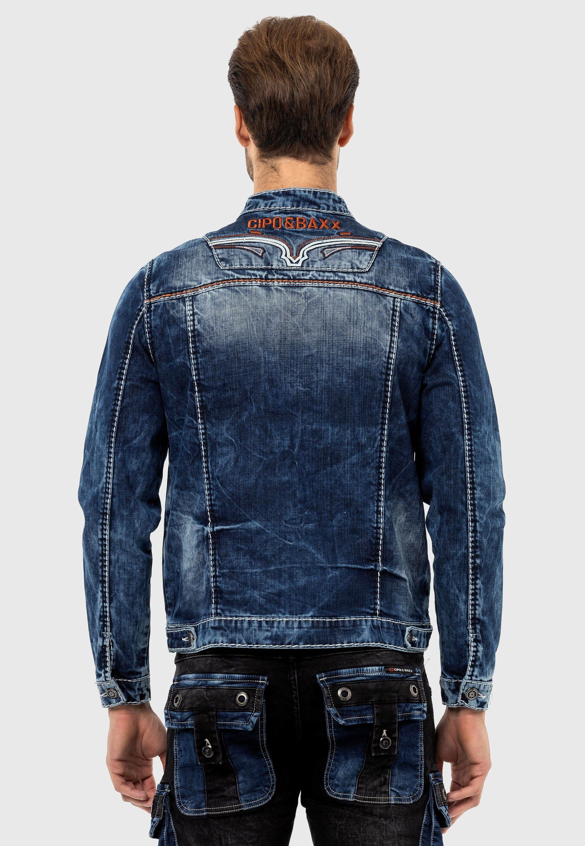 Cipo & Baxx Jeansjacke Jacke im trendigen Design günstig online kaufen