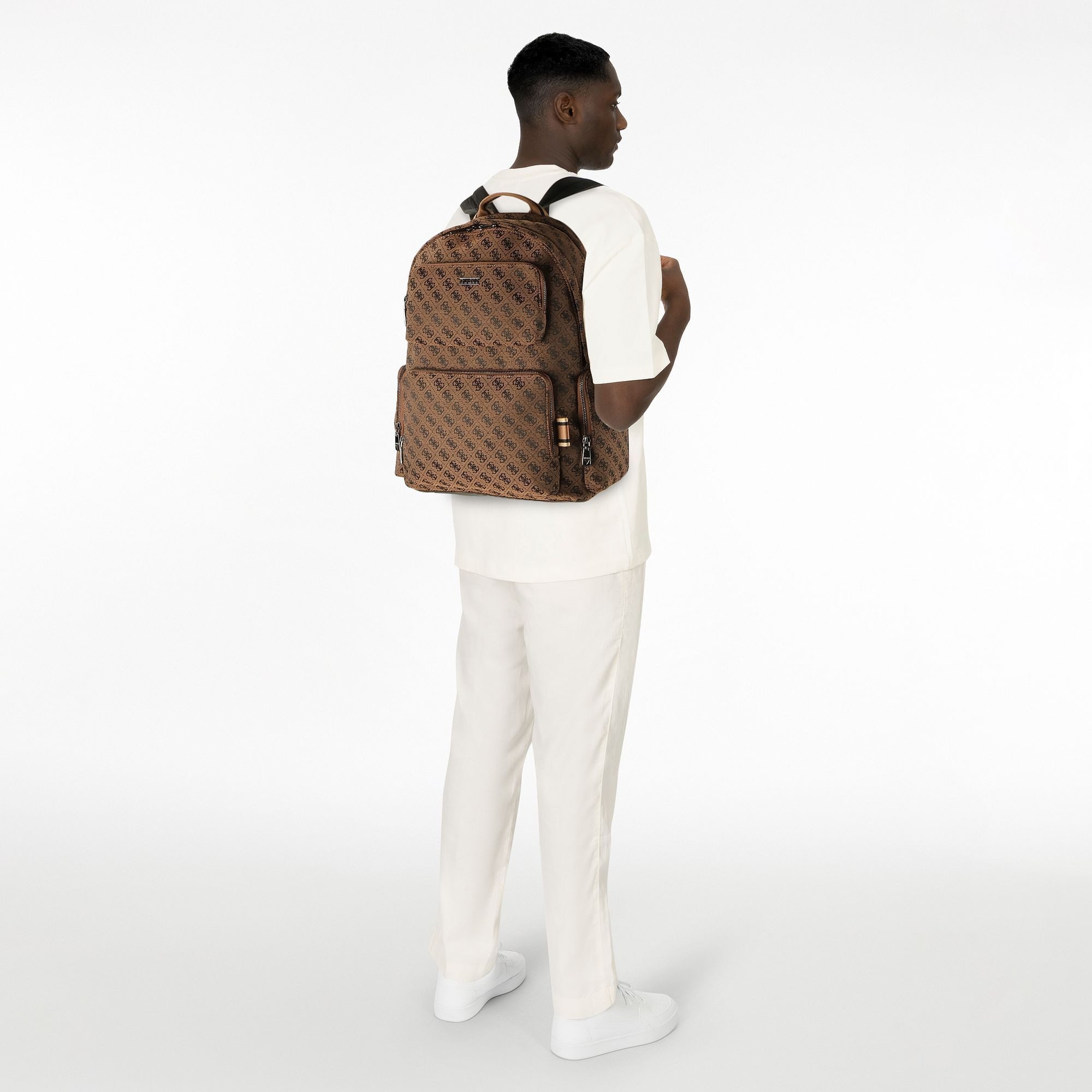 Guess Rucksack Boston, Baumwolle