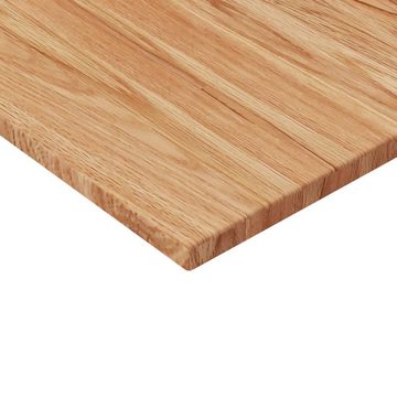 furnicato Tischplatte Quadratisch Hellbraun 50x50x1,5cm Behandelte Eiche
