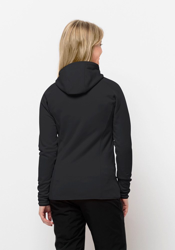 Jack Wolfskin Fleecejacke "BAISELBERG HOODED FZ W" mit Kapuze günstig online kaufen