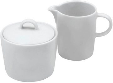 Retsch Arzberg Milch- und Zuckerset SANDY (2-tlg), Porzellan, perfekte Ergänzung zu Kaffee- und Kombiservice Sandy, Made in Germany
