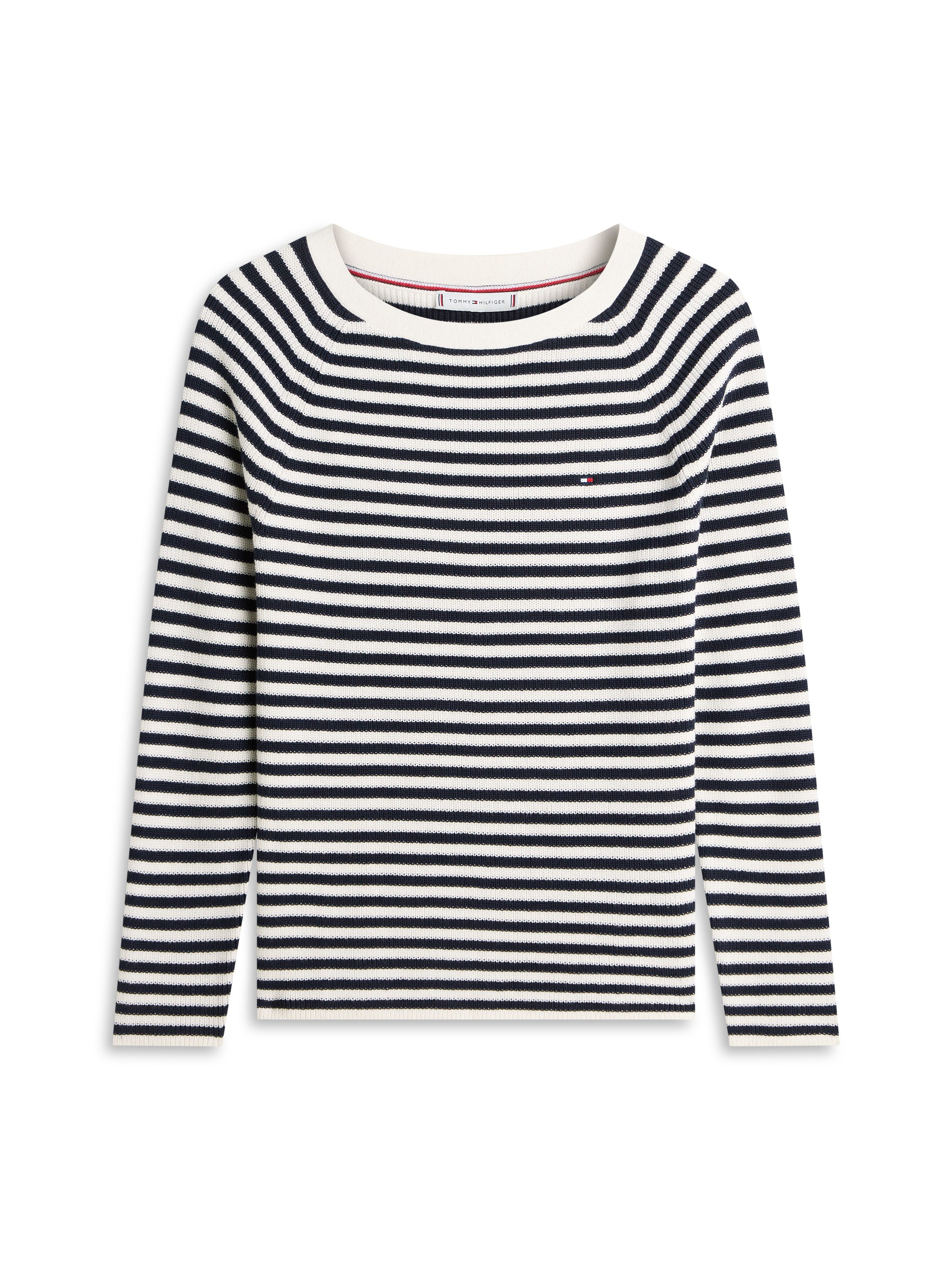 Strickpullover CO CARDI FINE GG LS BOAT-NK SWT