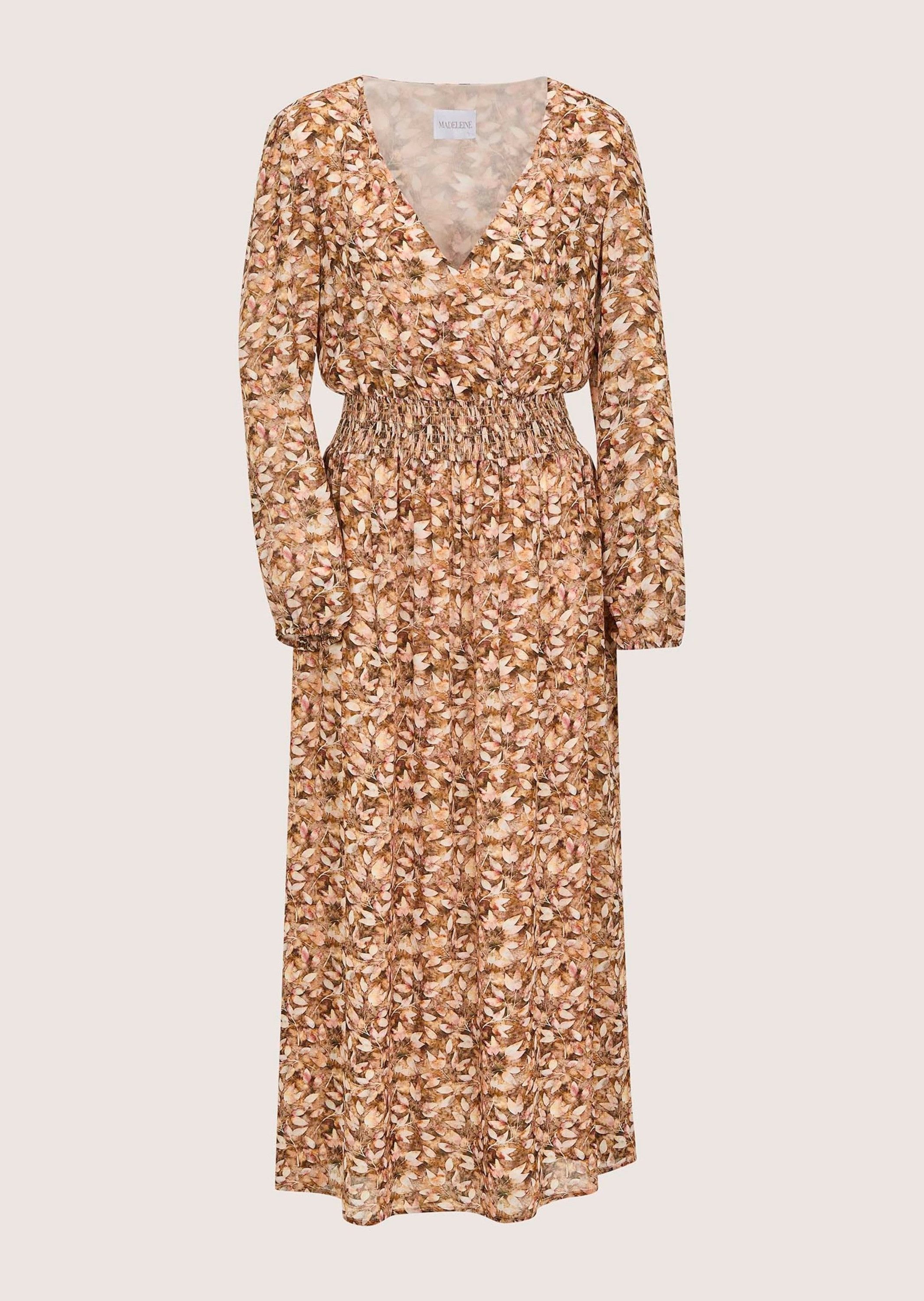 Maxikleid Viskosekleid mit Wickeleffekt