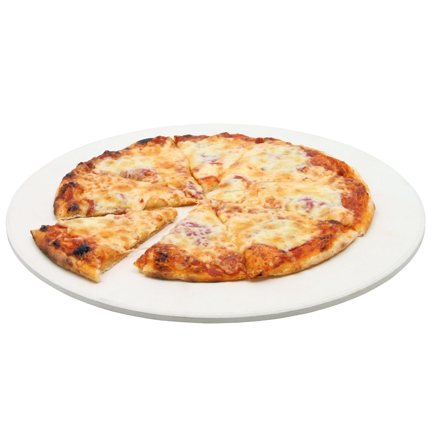 Pizzastein Ø 38 cm Pizza Stein für Kugelgrill und mehr