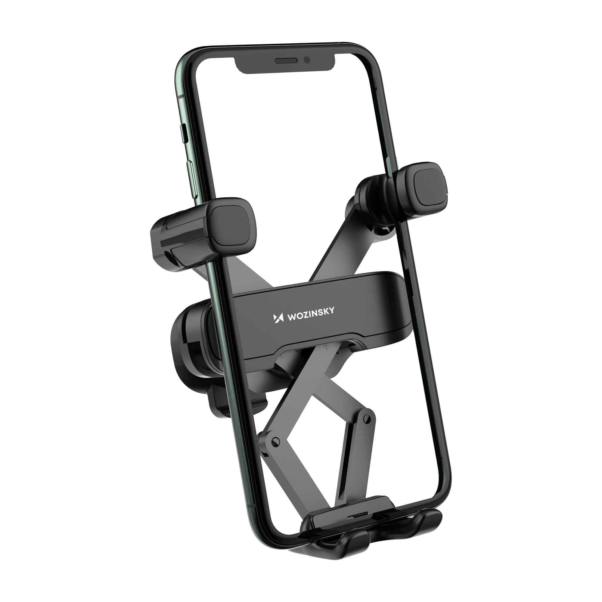 Wozinsky Handy-Halterung Wozinsky Gravity KFZ-Halterung Handyhalter für die Lüftung Schwarz, (1-tlg)