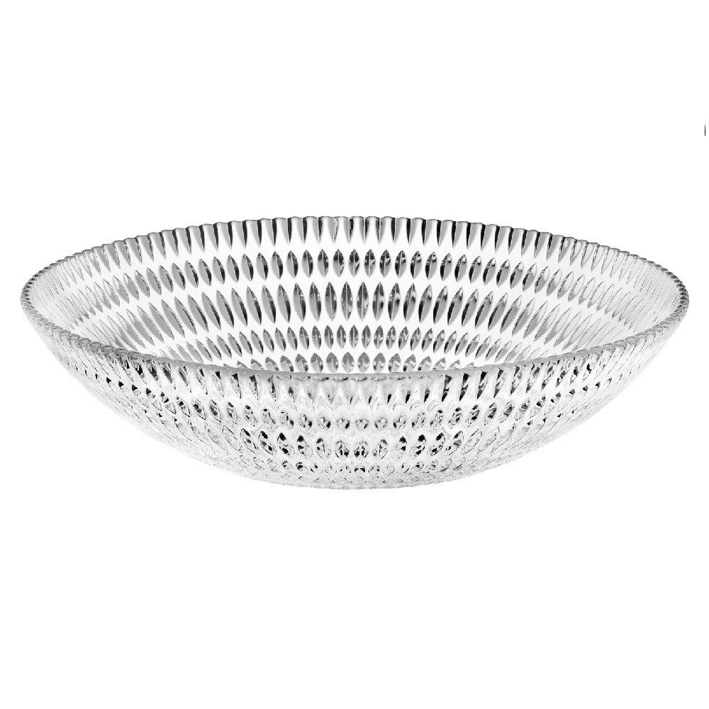 Nachtmann Schüssel Nachtmann Ethno Schale rund 30 cm, Kristallglas, (Packung)