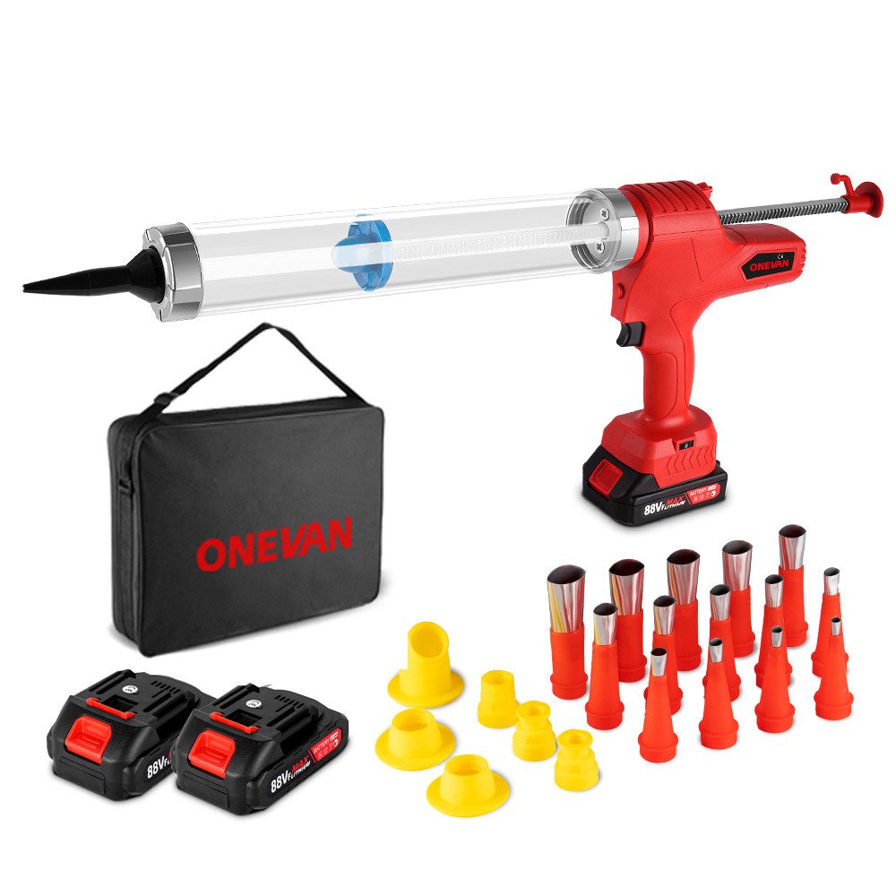 ONEVAN Akku-Kartuschenpistole 5000N Kartuschenpresse, 0-28mm/s, 600/310ml A günstig online kaufen