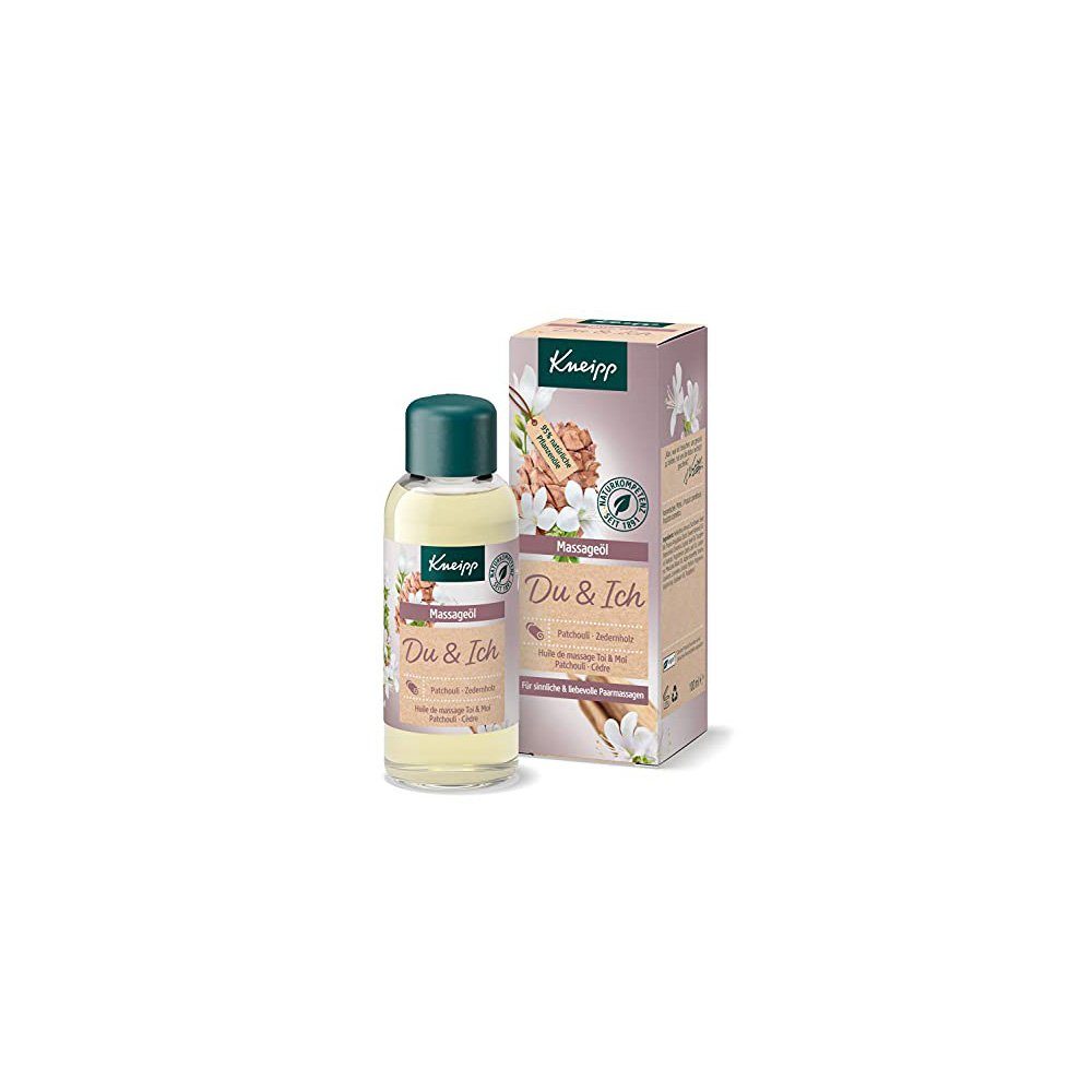 Kneipp Massageöl Massageöl Du und Ich, Patchouli und Zedernholz, 100 ml