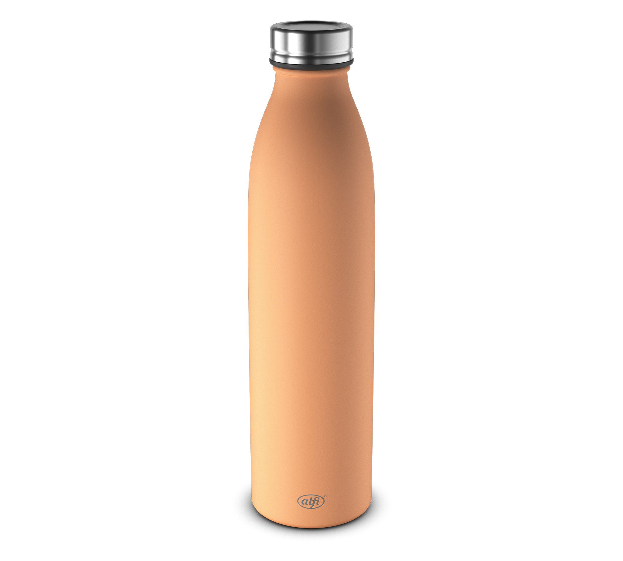Alfi Isolierflasche PURE BOTTLE, aus doppelwandigem Edelstahl, spülmaschinenfest, 0,75l, 24h kalt, Pulverbeschichtung, absolut dicht bei Kohlensäure
