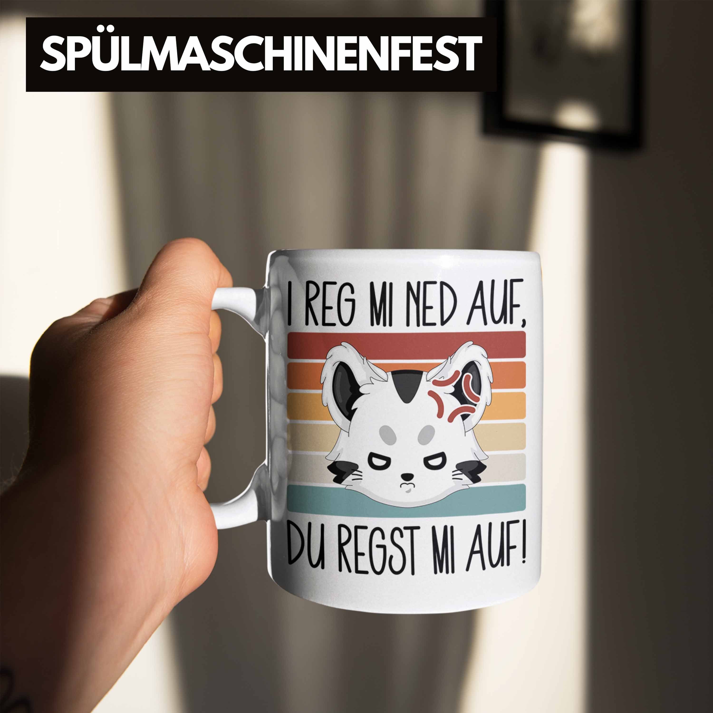 Mi I Regst Kaffee-Becher Ned Auf Reg Weiss Geschenkid Auf Mi Trendation Tasse Katzen Tasse Du