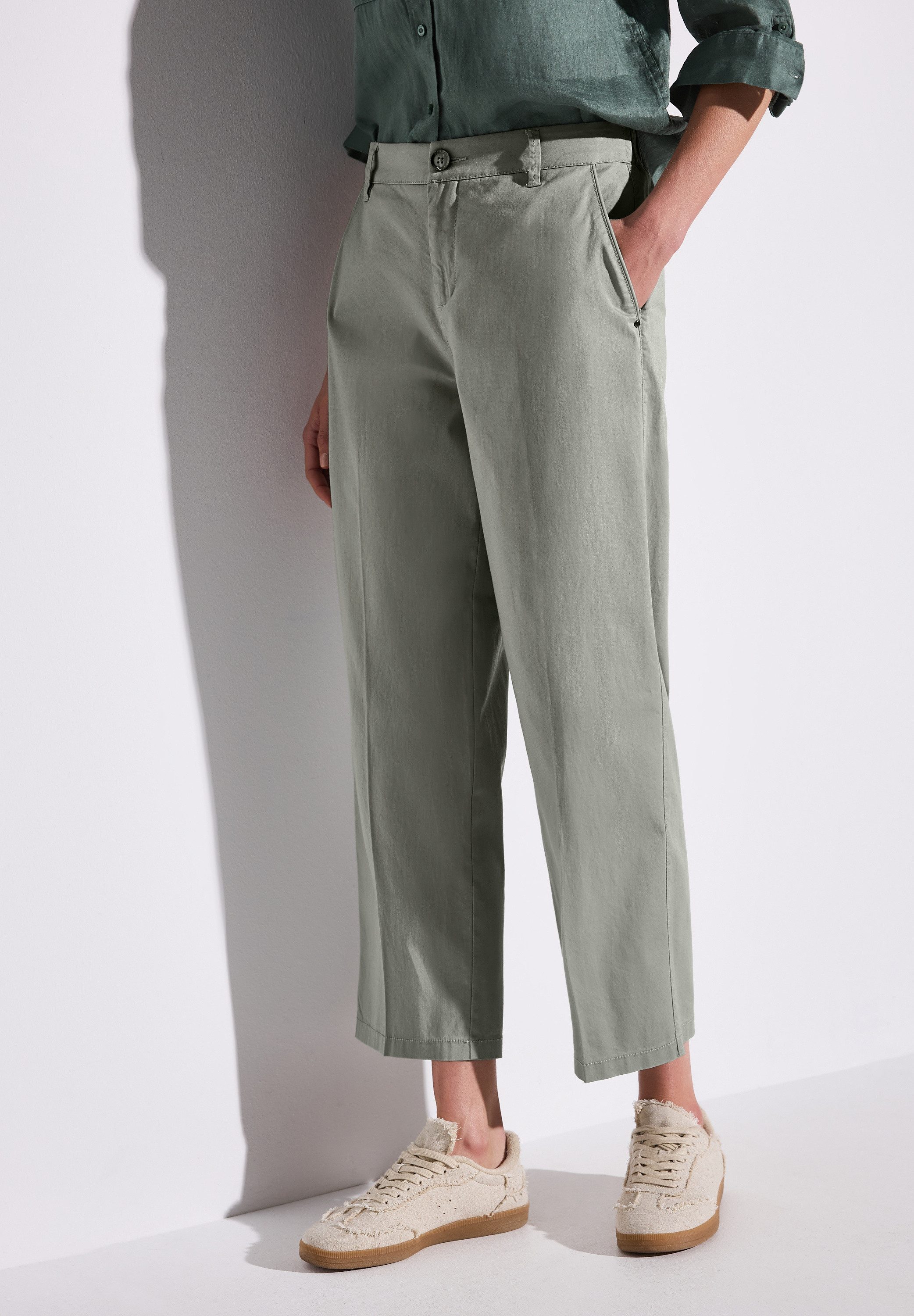 STREET ONE Chinohose mit geradem Bein günstig online kaufen