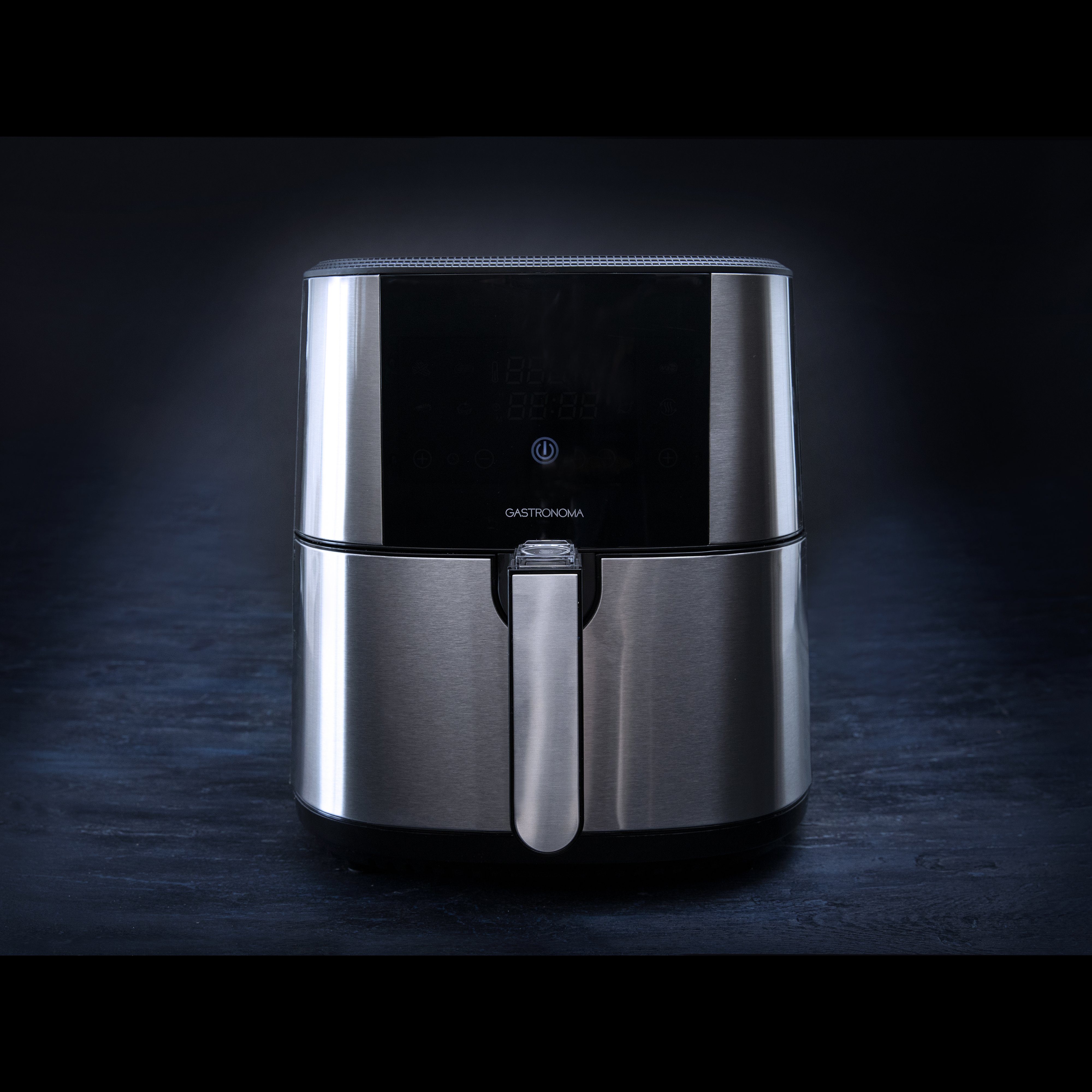 GASTRONOMA Heißluftfritteuse 18290002, 1800 W, Heißluft-Technologie, 80% weniger Fett, Touchscreen-Bedienung