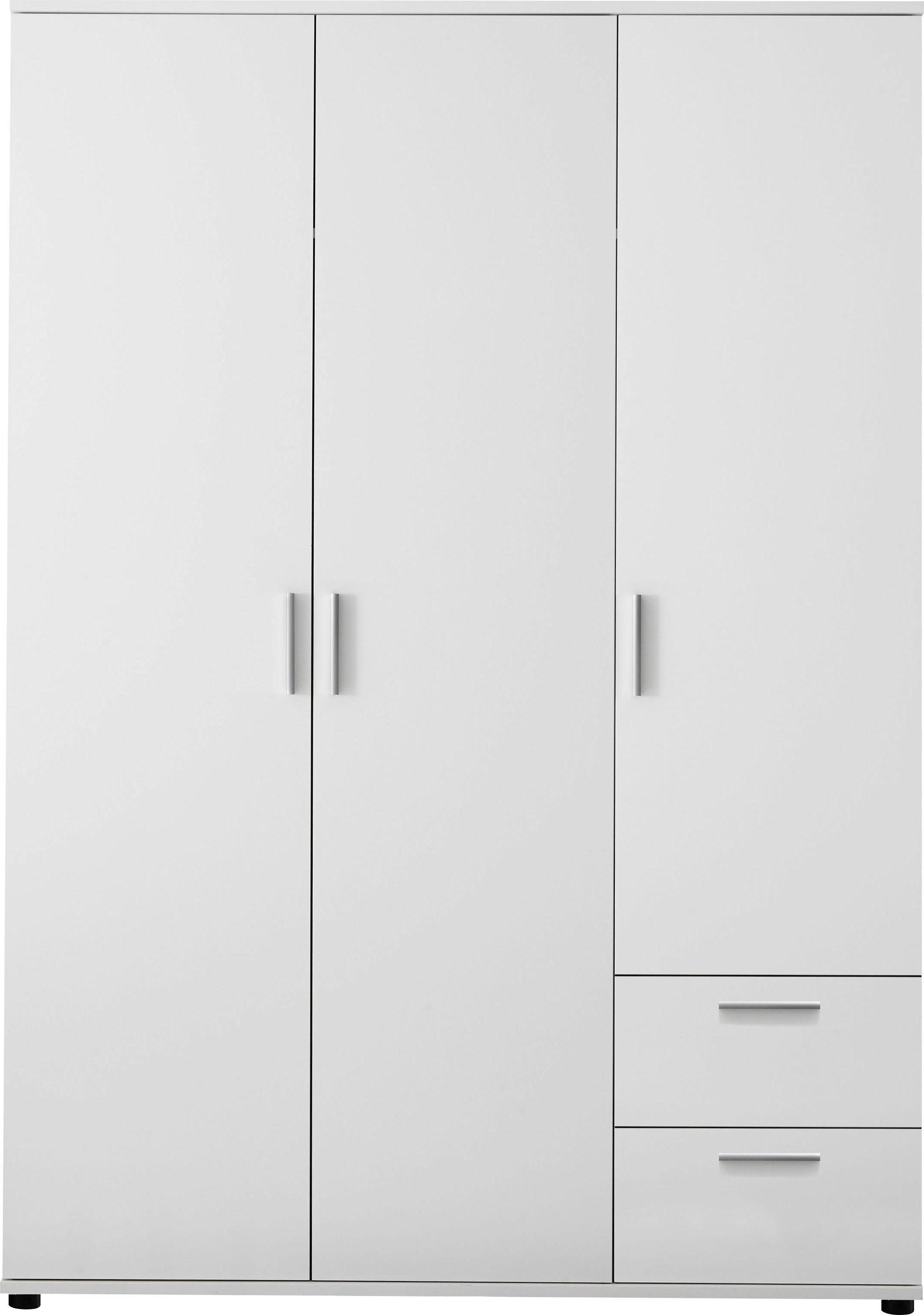 Begabino Babyzimmer-Komplettset Bibo, (Set, 3-tlg., Bett, Wickelkommode, Schrank), Bett + Wickelkommode + 3-trg. Schrank