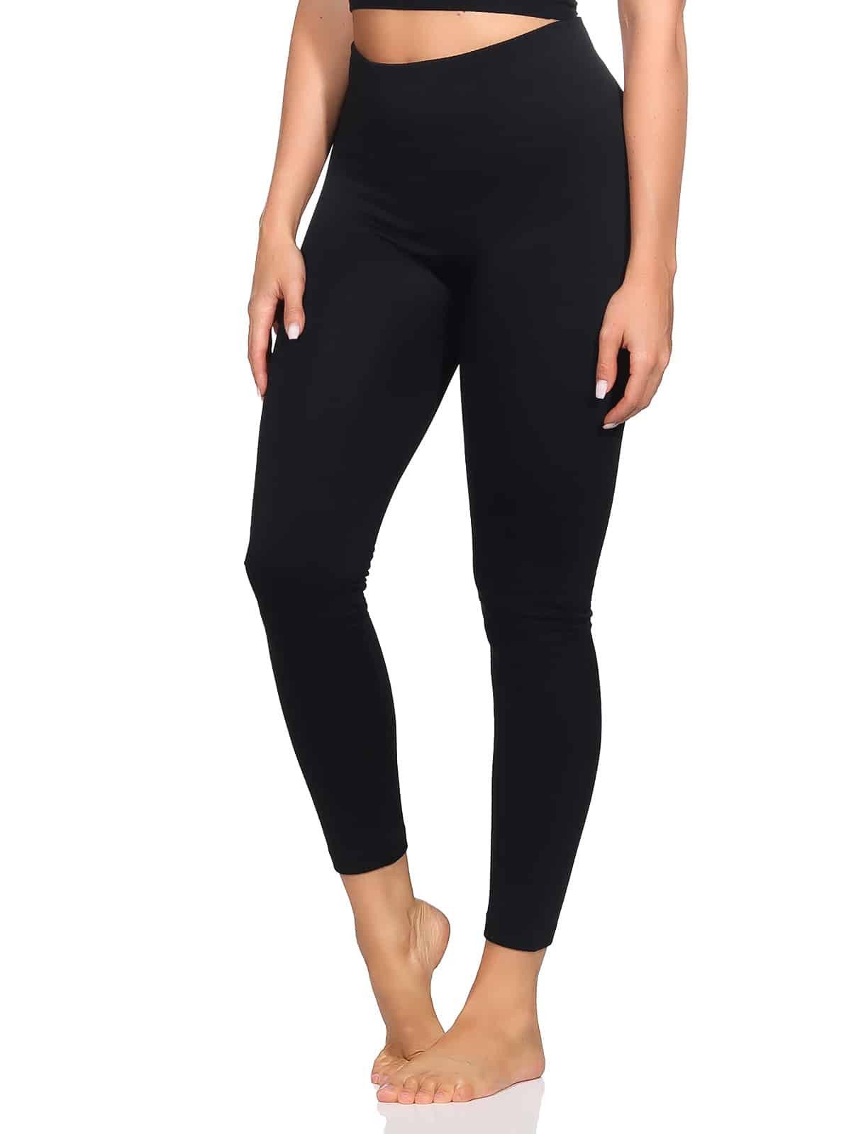 Aurela Damenmode Thermoleggings Damenleggings leicht angeraute Thermoleggin günstig online kaufen