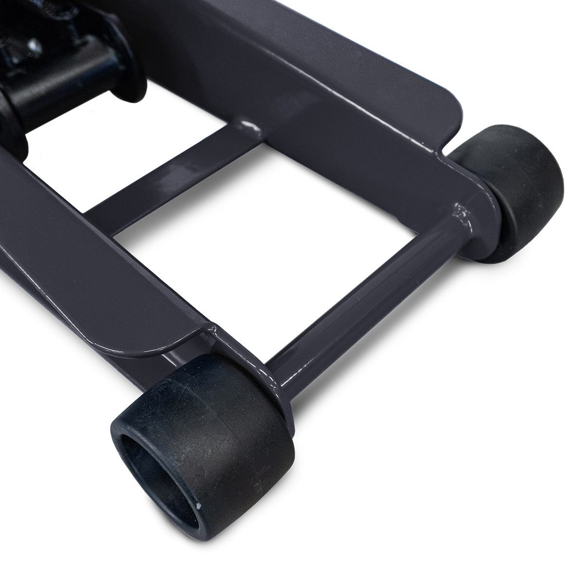 Weber GmbH Rangierwagenheber Extra flacher Wagenheber 2000 kg, max. Hubhöhe: 43 cm, stufenlos regulierbare Absenkung, mit Schraubenablagefach