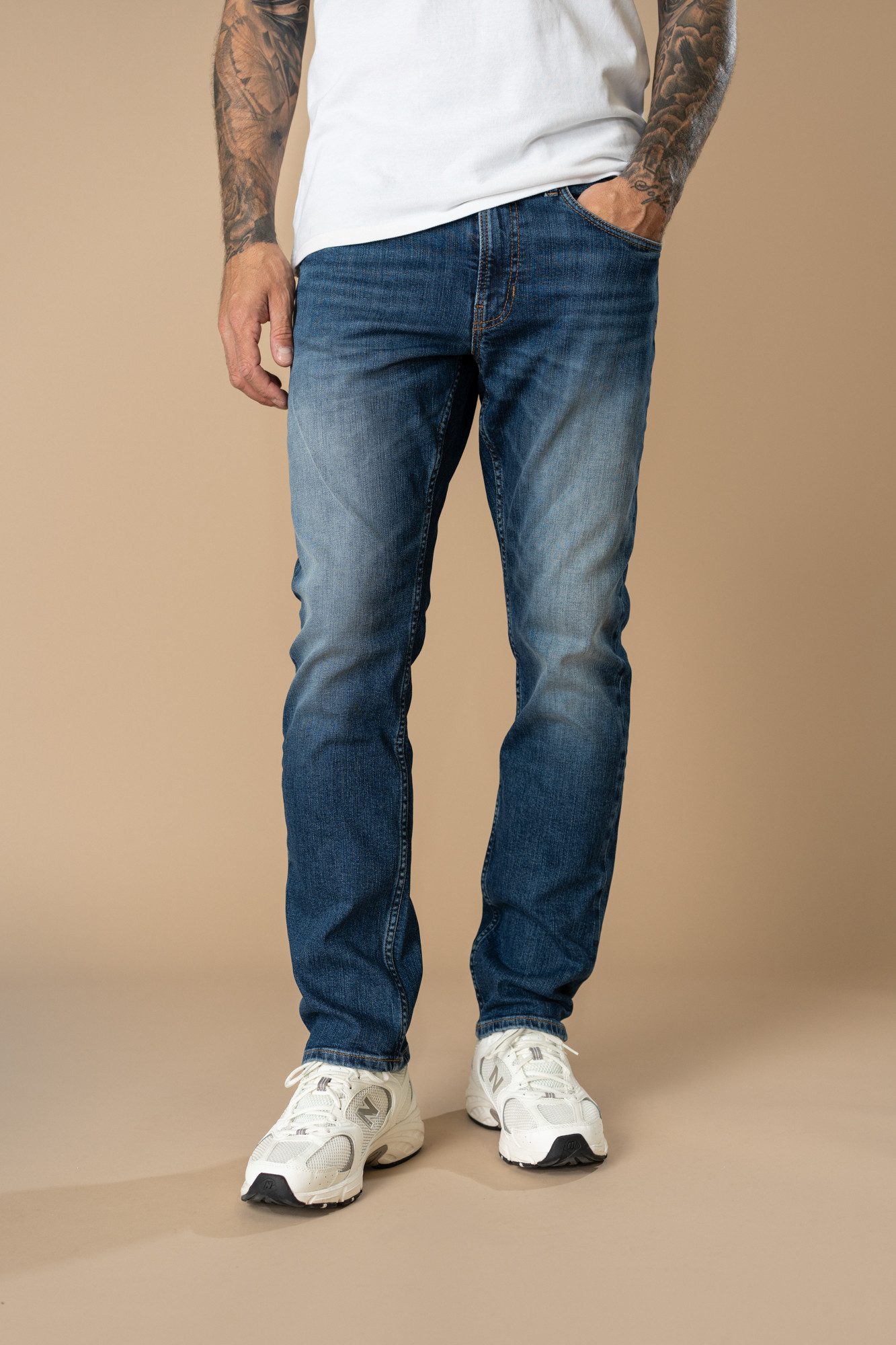 Petrol Industries Straight-Jeans Men Denim Straight Gerade Beinform, normale Leibhöhe