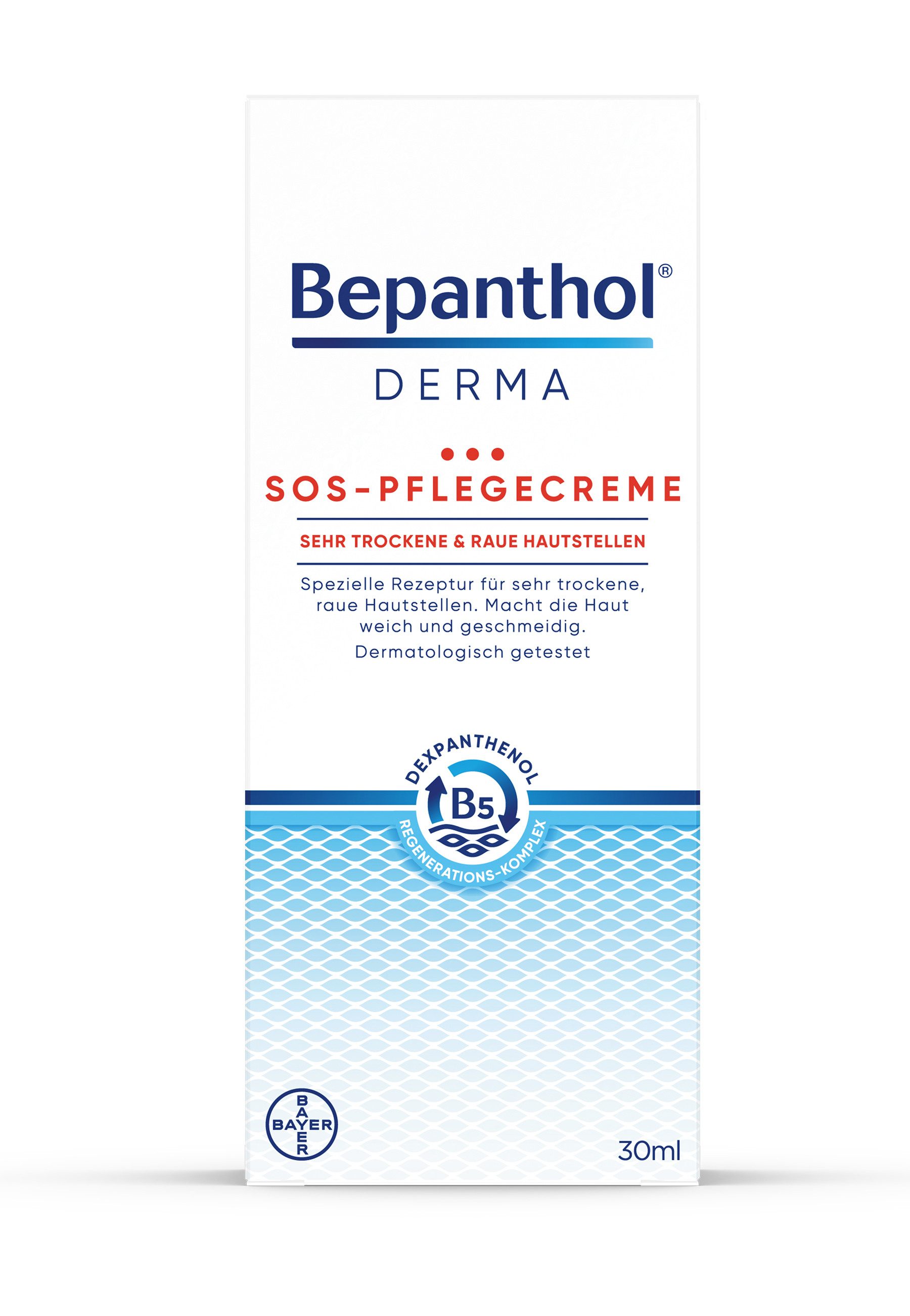 Bepanthol Körpercreme SOS-Pflegecreme, zur täglichen Pflege bei empfindlicher & gereizter Haut