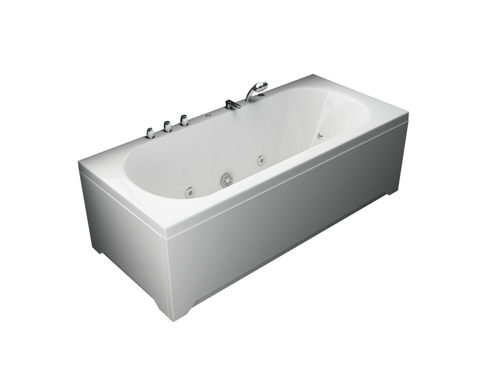 Jet-Line Whirlpool-Badewanne Whirlpool Indoor Spa Badewanne VILLA GABRIELA 170. € 1.399,00