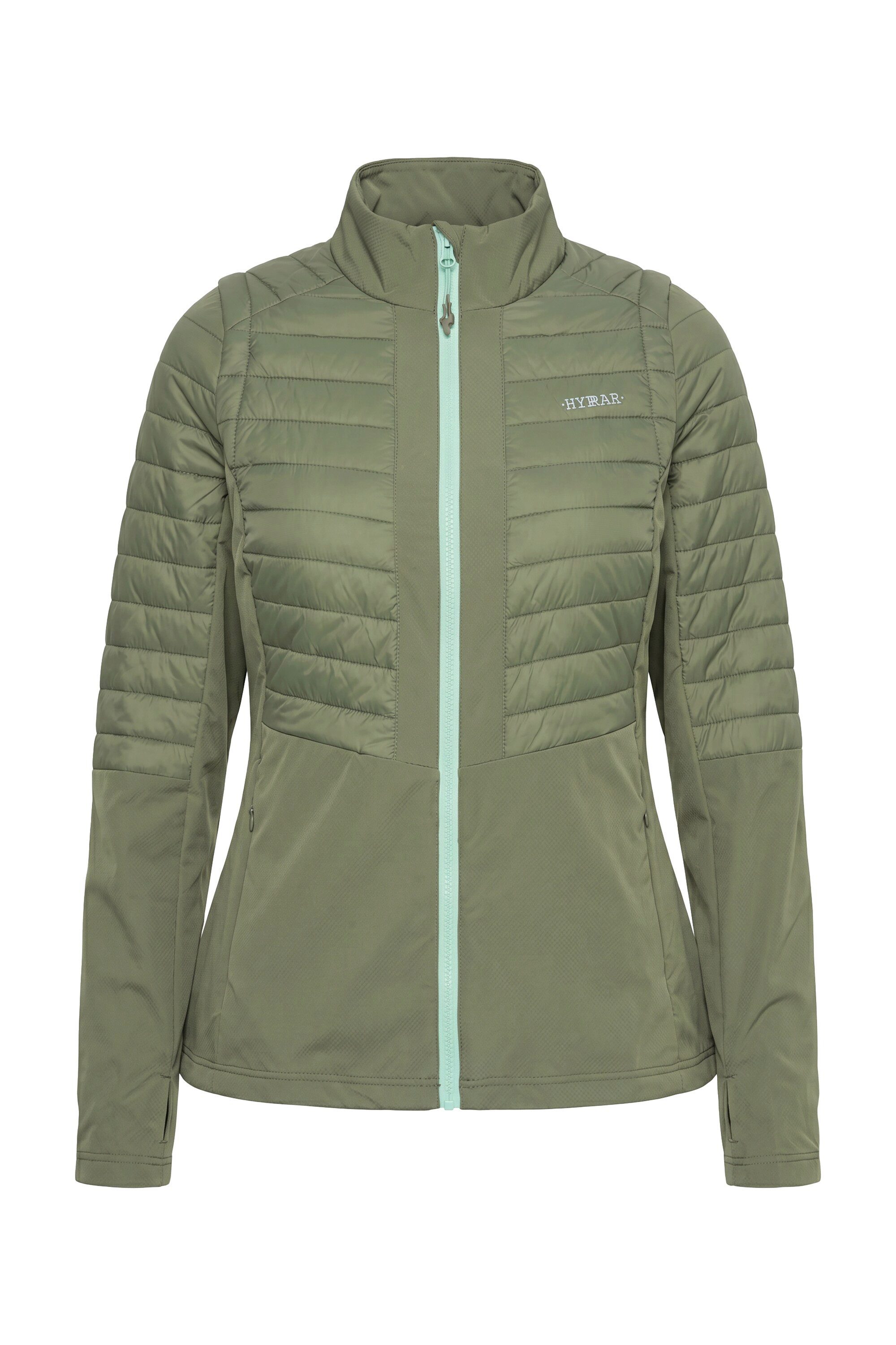 Ulla Popken Steppjacke HYPRAR 2-in-1-Funktionsjacke Ärmel abnehmbar
