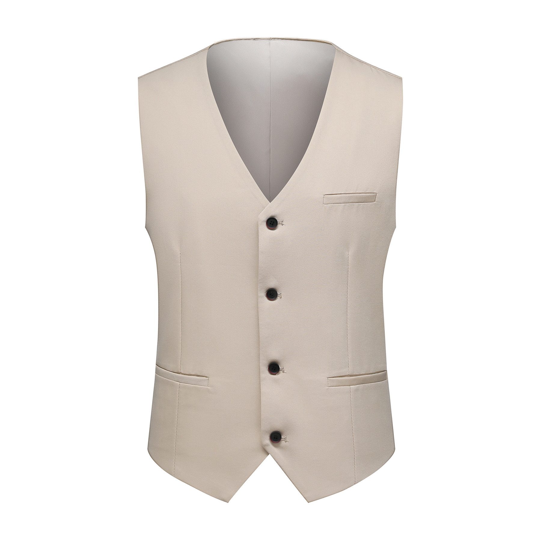 Allthemen Anzug (3 tlg) Herren Slim Fit Hochzeitsanzug komplett 3 teilig Businessoutfit