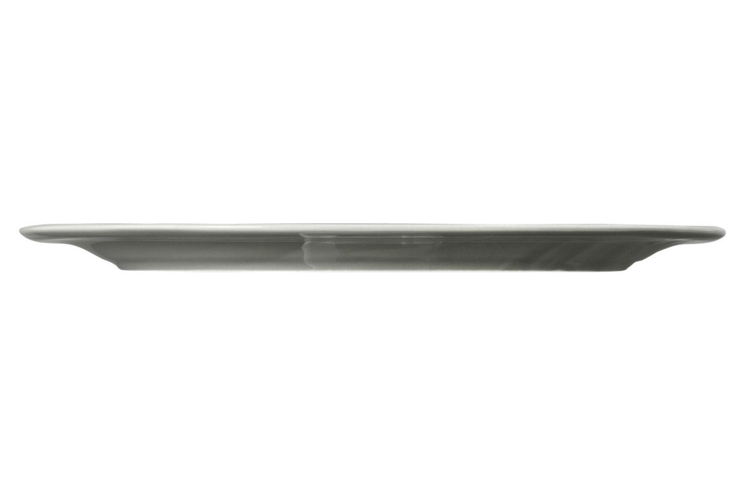Seltmann Weiden Servierplatte Servierteller BEAT, Perlgrau, B 35 x T 28 cm, Porzellan