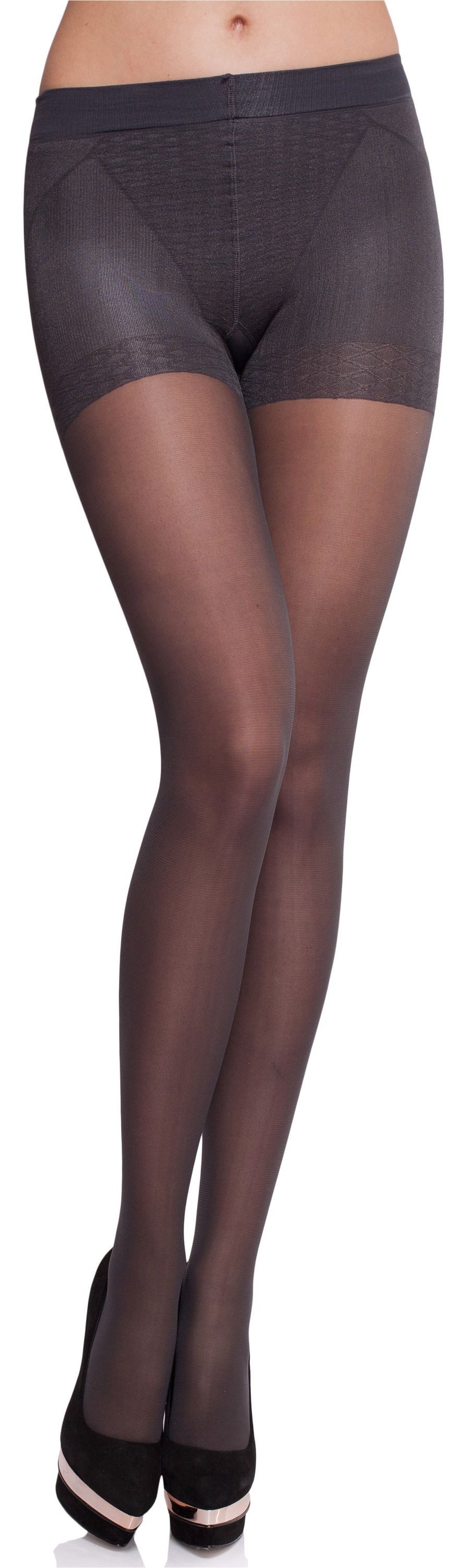 Merry Style Strumpfhose Damen figurformende Strumpfhose MS 128 40 DEN 40 DEN (1 St) elastischer Bund