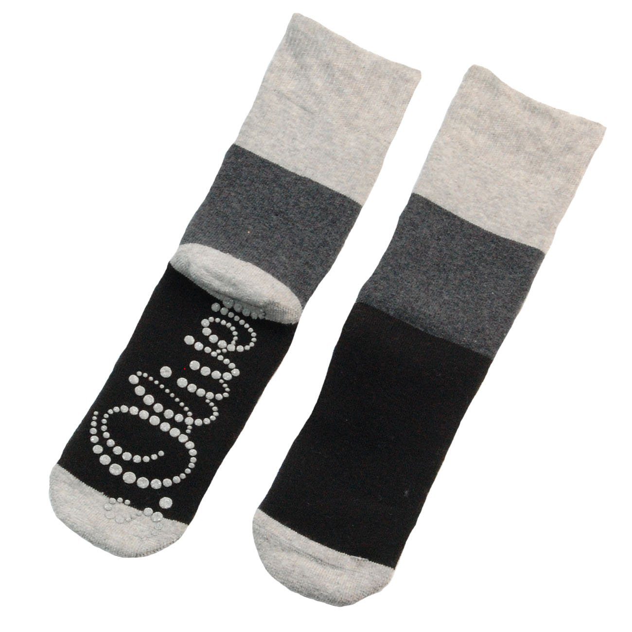 s.Oliver ABS-Socken S20203 (Packung, 1-Paar, 1 Paar) Kinder Socken Jungen Mädchen Baumwolle Kindersocken mit ABS-Noppen 05 black