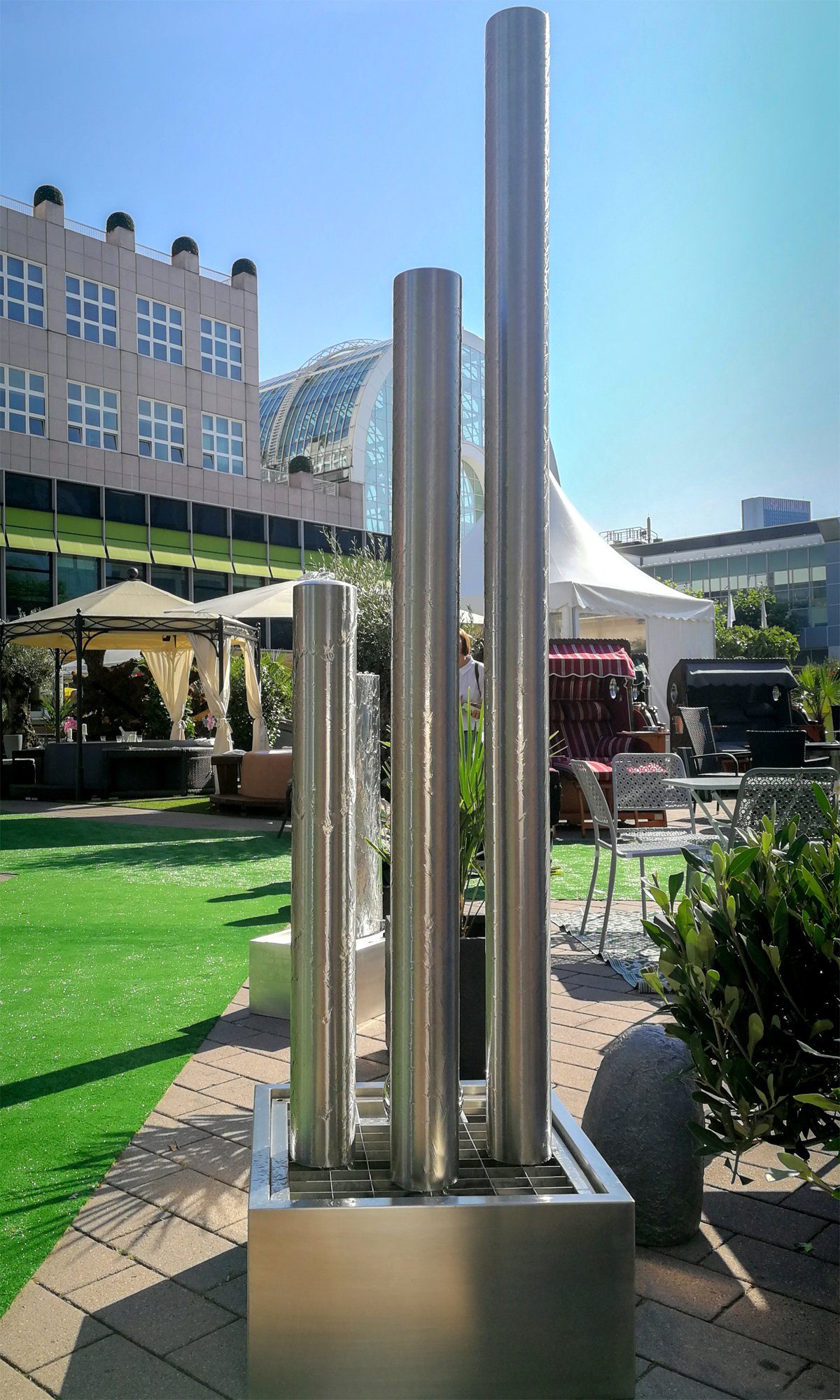 Köhko Gartenbrunnen KÖHKO® Springbrunnen Zylinder 26003