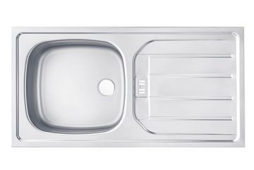 wiho Küchen Spülenschrank Esbo 110 cm breit, inkl. Tür/Sockel für Geschirrspüler