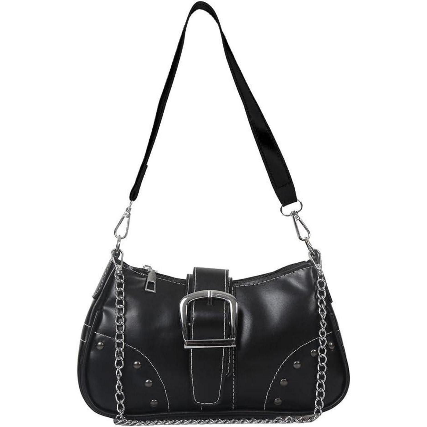 LuxusKollektion Hobo Damen Umhängetasche Klein Leder Hobo Schultertasche Vintage Y2k