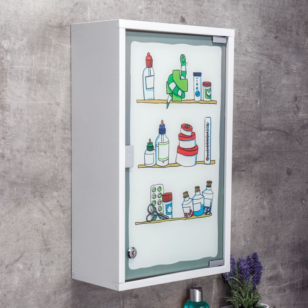 Haushalt International Allzweckkiste Haushalt International Medizinschrank, bedruckt