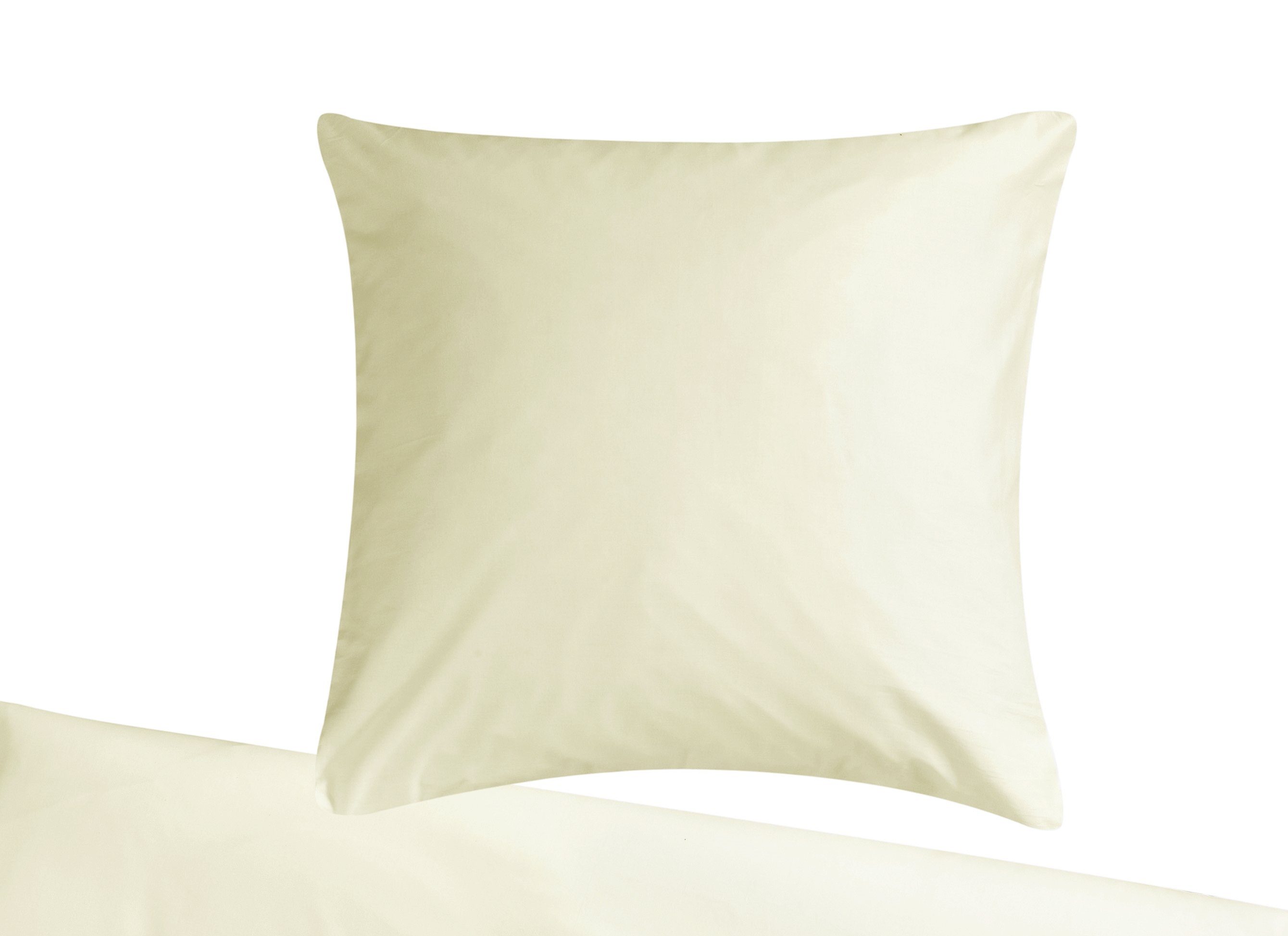 Kissenbezüge Biber Kissenbezug Flanell Kissenbezüge Winter Kissenhülle Warm Uni, Carpe Sonno (4 Stück), Biber Kissenbezug 80x40 Creme Kissenbezüge 80 x 40 Baumwolle