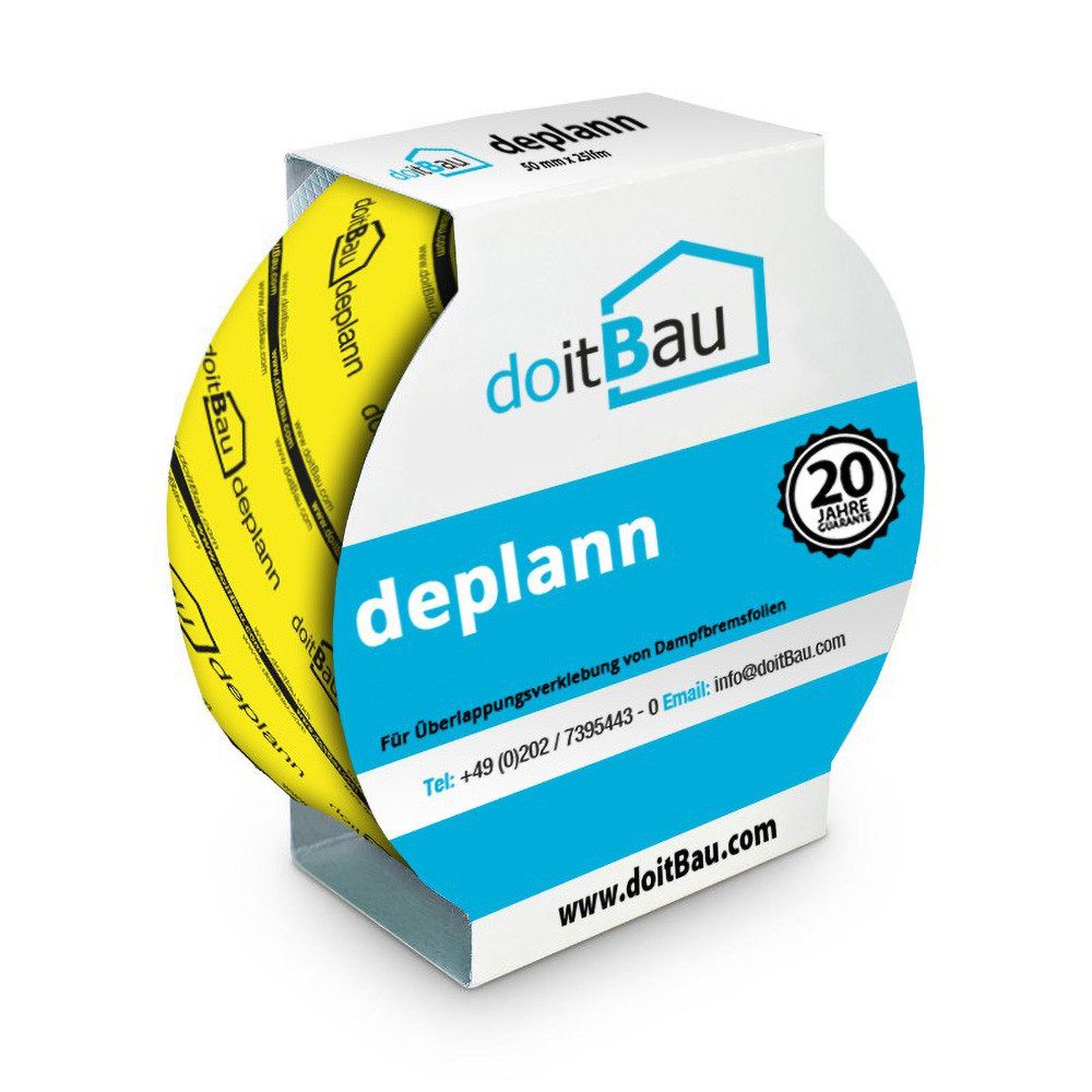 doitBau Dampfsperrklebeband doitBau deplann Dampfsperrklebeband gelb günstig online kaufen